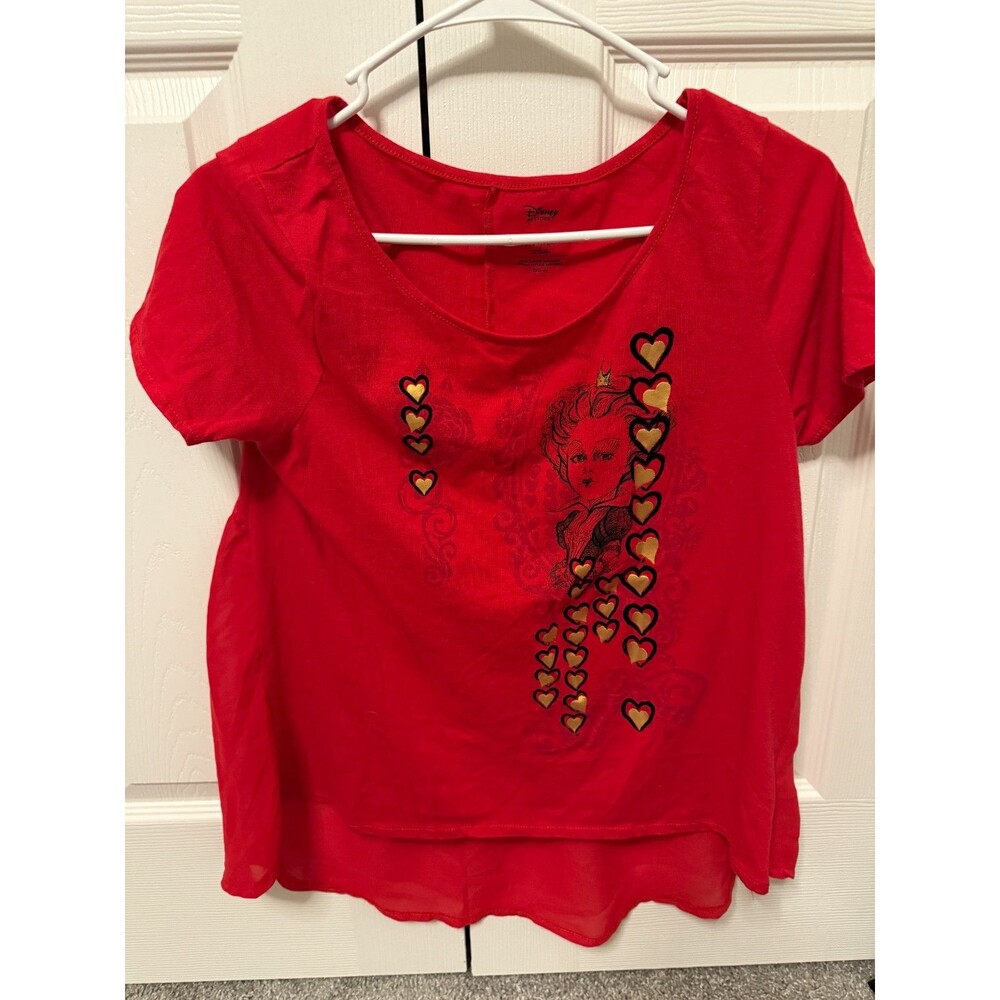 Disney Alice Through The Looking Glass Wonderland Red Queen Shirt M